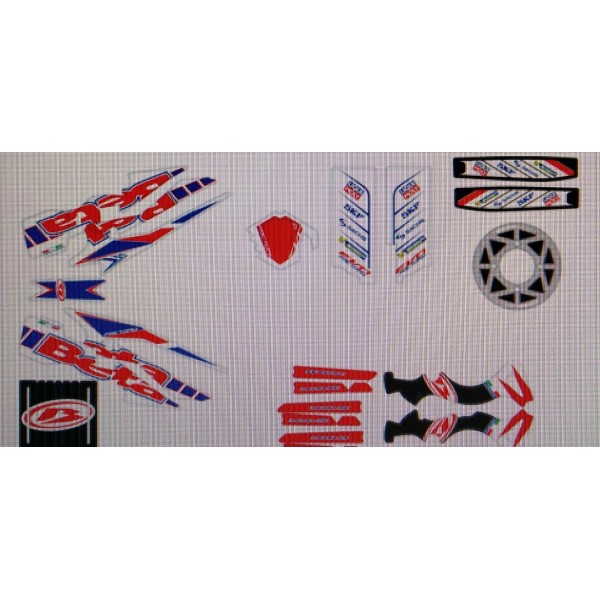 Kit Adesivi Telaio Beta Evo Factory 2015 Kit Adesivi Telaio Beta Evo Factory 2015